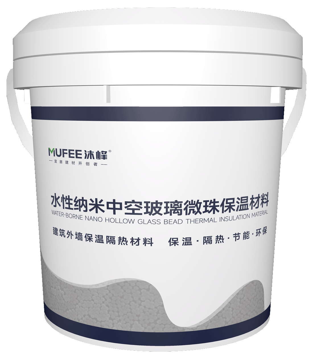 水性纳米中空玻璃微珠保温隔热材料